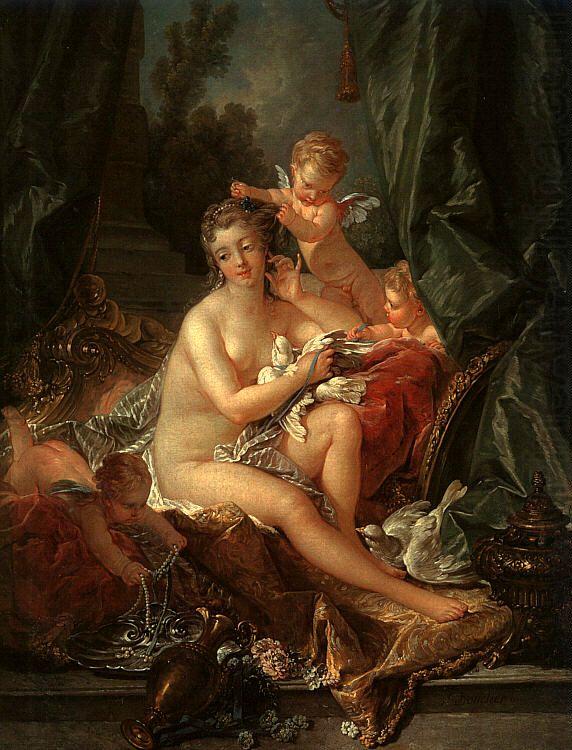 Francois Boucher The Toilet of Venus china oil painting image